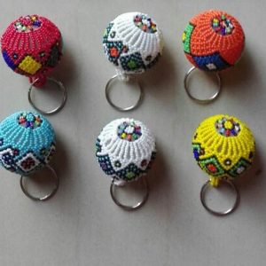 Beaded Ball Key ring