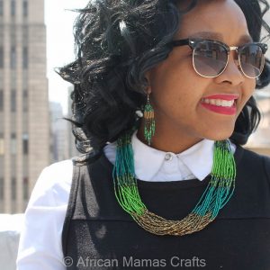 Beaded Cascade Generosity Necklace