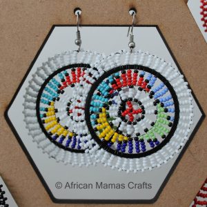 Traditional Round Zulu Earrings