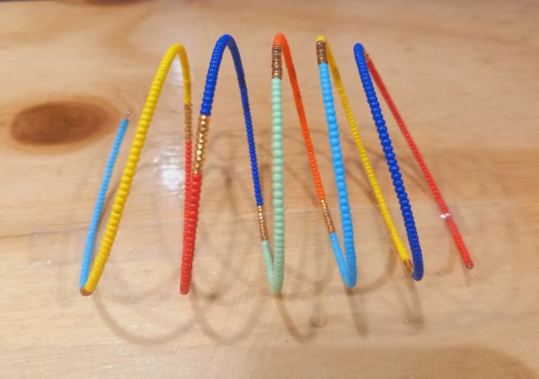 Unisex Wire Beaded Bracelets - Image 4