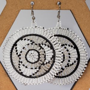 Contemporary Round Earrings